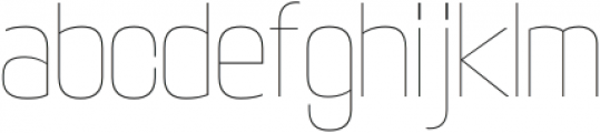 Maqui Ultralight otf (300) Font LOWERCASE