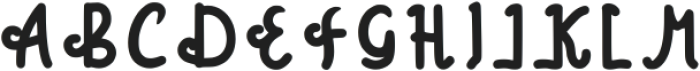 Marabent Bold Regular otf (700) Font LOWERCASE