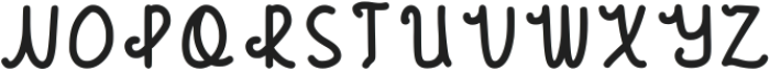 Marabent Regular otf (400) Font LOWERCASE