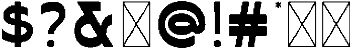 Maralo Regular otf (400) Font OTHER CHARS