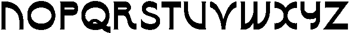 Maralo Regular otf (400) Font UPPERCASE