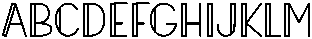 Maraton Regular otf (400) Font UPPERCASE