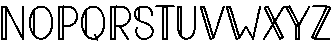 Maraton Regular otf (400) Font UPPERCASE