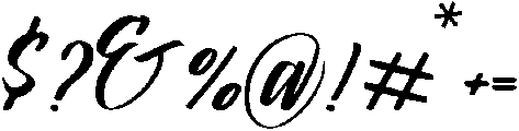 Marbella otf (400) Font OTHER CHARS