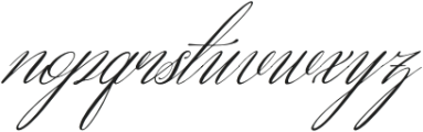 Marbelyn Walenstan Italic otf (400) Font LOWERCASE