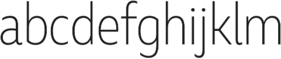 Marble Text ExtraLight otf (200) Font LOWERCASE