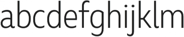 Marble Text Light otf (300) Font LOWERCASE