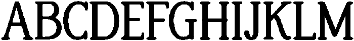 Marbleyn Bold otf (700) Font UPPERCASE