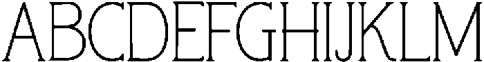 Marbleyn Light otf (300) Font UPPERCASE
