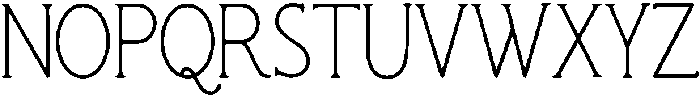 Marbleyn Light otf (300) Font UPPERCASE