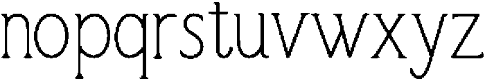 Marbleyn Light otf (300) Font LOWERCASE