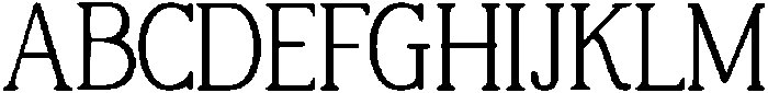 Marbleyn Regular otf (400) Font UPPERCASE