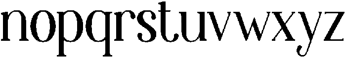 Marcello otf (400) Font LOWERCASE