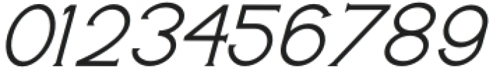 Marchey Serif Italic otf (400) Font OTHER CHARS