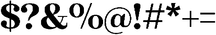 Marchise Bold ttf (700) Font OTHER CHARS