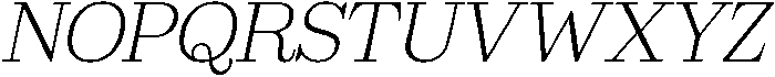 Marchise Light Italic ttf (300) Font UPPERCASE