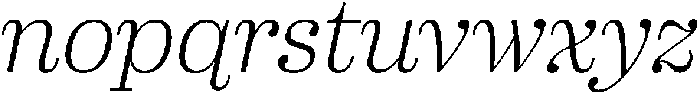 Marchise Light Italic ttf (300) Font LOWERCASE