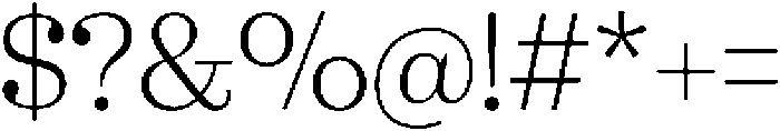 Marchise Light ttf (300) Font OTHER CHARS