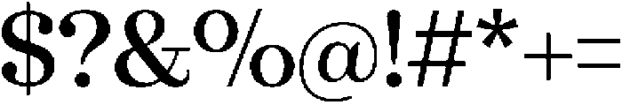 Marchise Medium ttf (500) Font OTHER CHARS