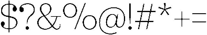 Marchise Thin ttf (100) Font OTHER CHARS