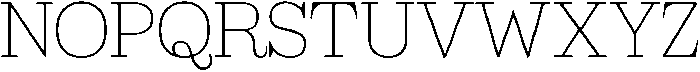 Marchise Thin ttf (100) Font UPPERCASE