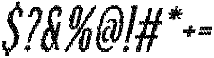 Mareday Disco Italic otf (400) Font OTHER CHARS