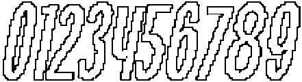 Mareday Pixel Outline otf (400) Font OTHER CHARS
