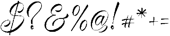 Marelyna Charleya otf (400) Font OTHER CHARS