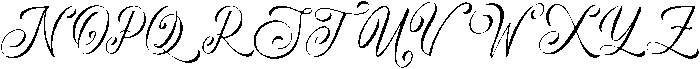 Marelyna Charleya otf (400) Font UPPERCASE