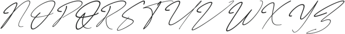 Marentta Signature Italic otf (400) Font UPPERCASE