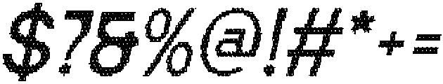 Maretyn Disco Italic otf (400) Font OTHER CHARS