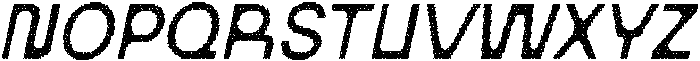Maretyn Disco Italic otf (400) Font UPPERCASE