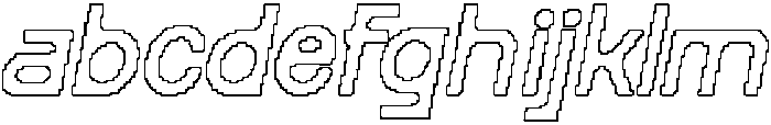 Maretyn Pixel Outline otf (400) FONT