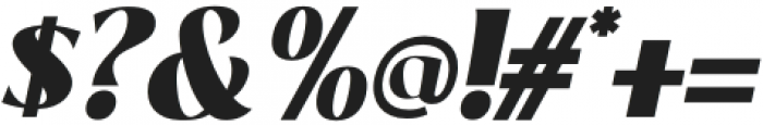 Marga-BoldItalic otf (700) Font OTHER CHARS