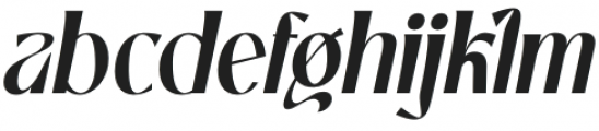 Marga-LightItalic otf (300) Font LOWERCASE