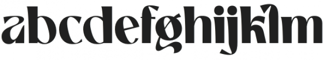 Marga-SemiBold otf (600) Font LOWERCASE