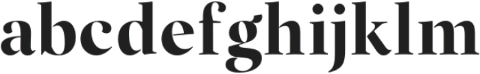 Margaret Bold otf (700) Font LOWERCASE