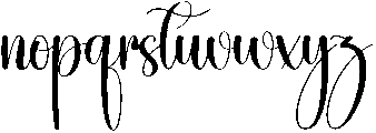 Margarita Regular otf (400) Font LOWERCASE