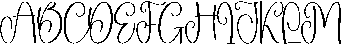 Margarita Regular otf (400) Font UPPERCASE