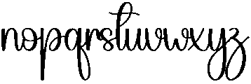 Margarita Regular otf (400) Font LOWERCASE