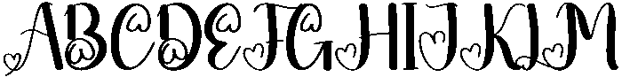 Margarita Regular otf (400) Font UPPERCASE