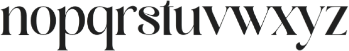 Marge Regular otf (400) Font LOWERCASE