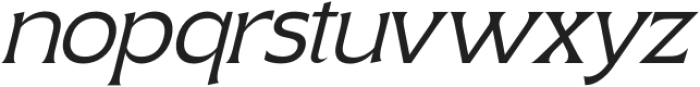 Margelin Italic otf (400) Font LOWERCASE