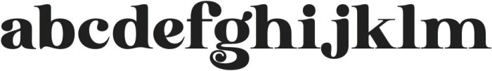 Marghata Regular otf (400) Font LOWERCASE