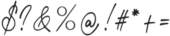 Margheritte-Regular otf (400) Font OTHER CHARS