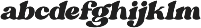 Margin Italic ttf (400) Font LOWERCASE