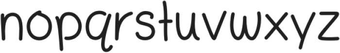 Margin Notes Regular otf (400) Font LOWERCASE