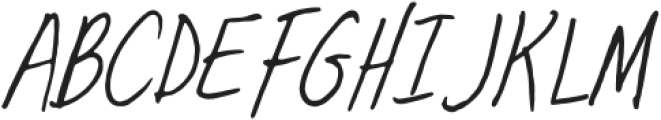 Margins Regular otf (400) Font LOWERCASE