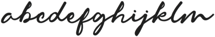 Margireta Signature Script otf (400) Font LOWERCASE