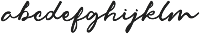 Margireta Signature Script ttf (400) Font LOWERCASE